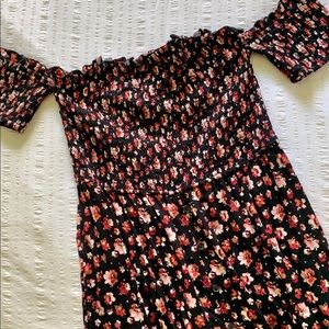 Long floral dress